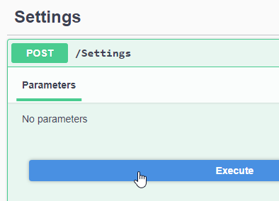 Api Settings